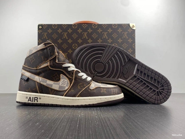 Rep TBK OFF-WHITE 1 Air x Jordan LV 0820